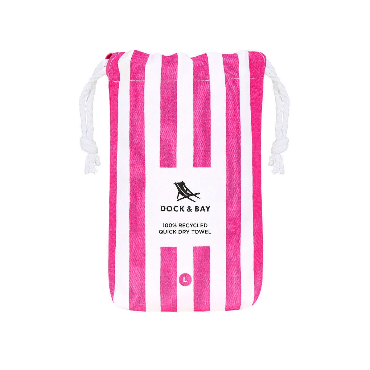 Beach Towel Cabana Collection L Phi Phi Pink