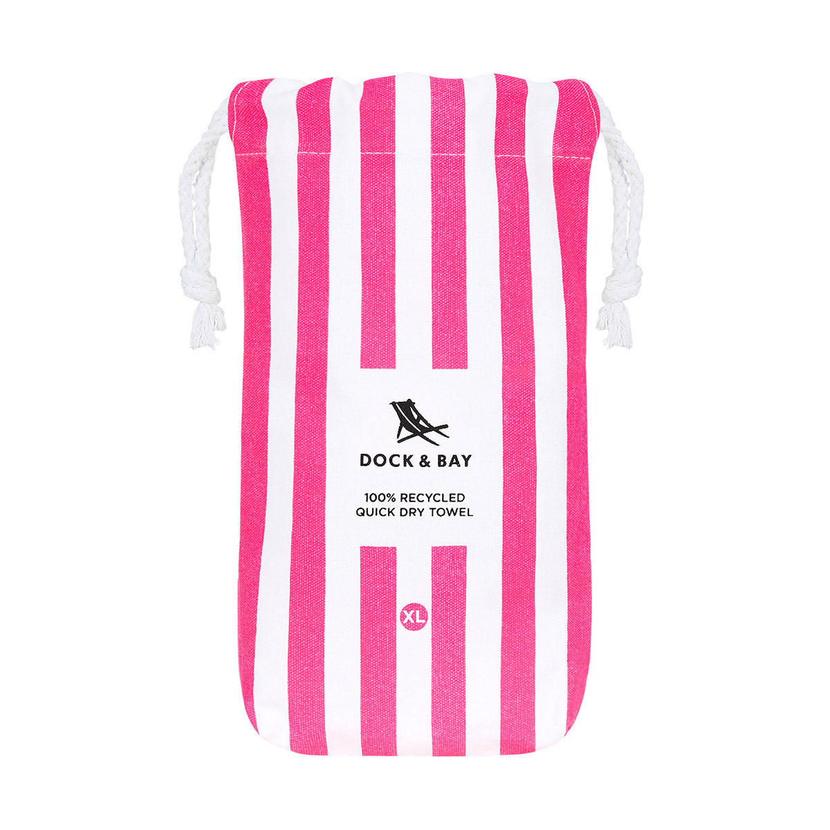 Beach Towel Cabana Collection XL Phi Phi Pink