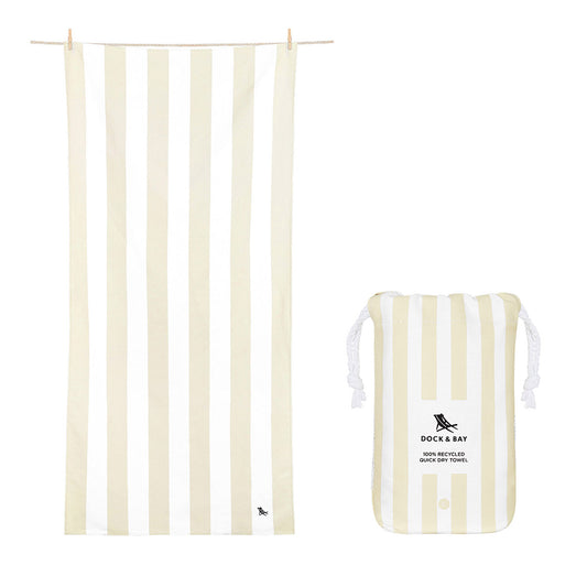 Beach Towel Cabana Light Collection L Bora Bora Beige