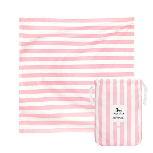 Beach Towel For Two 2XL Malibu Pink