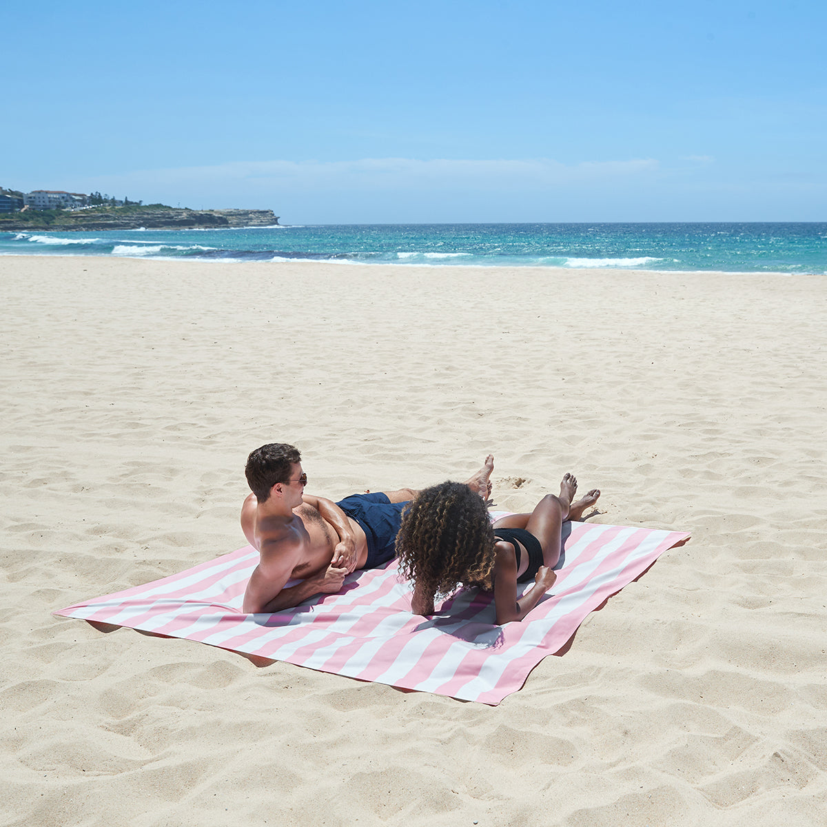 Beach Towel For Two 2XL Malibu Pink