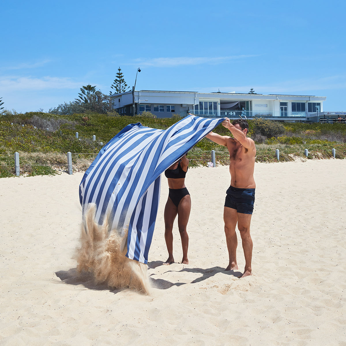 Beach Towel For Two 2XL Whitsunday Blue