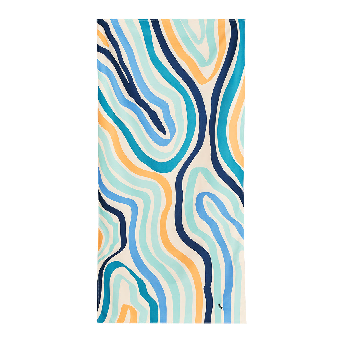 Beach Towel Stripes Go Wild Collection L Groovy Dunes