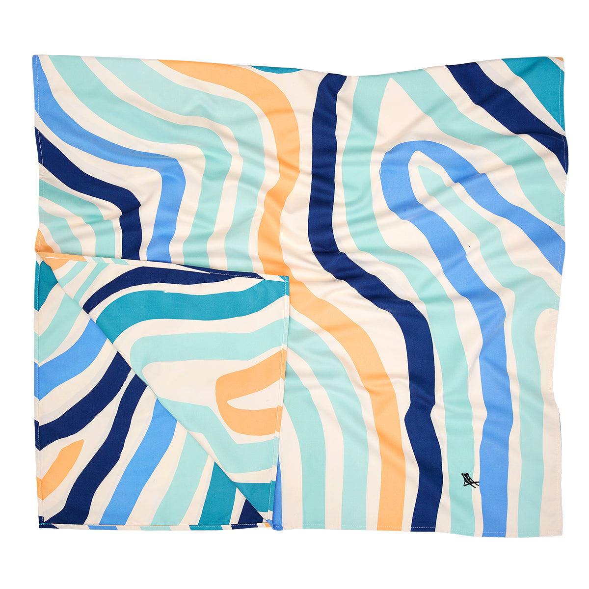 Beach Towel Stripes Go Wild Collection L Groovy Dunes