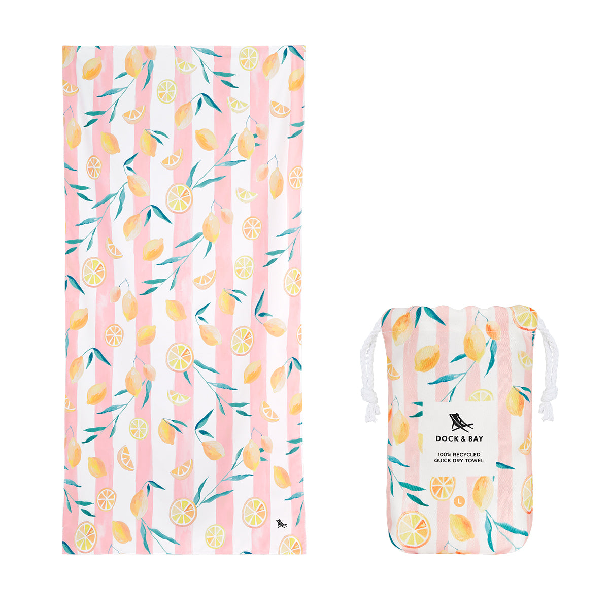 Beach Towel Tropics Collection L Lemons