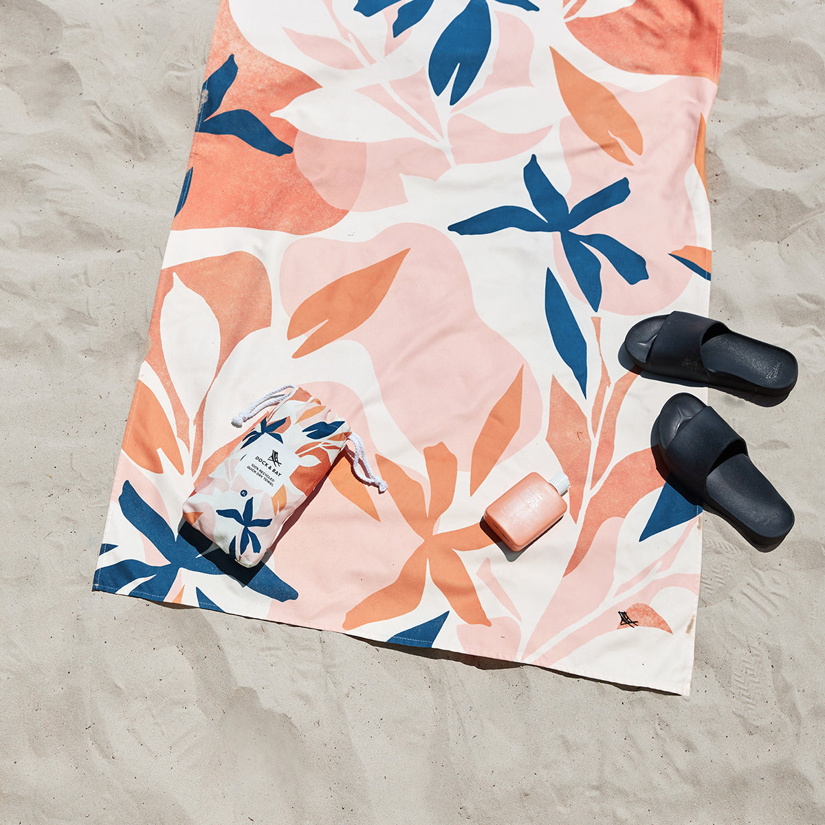 Beach Towel Tropics Collection XL Terracotta Tropics