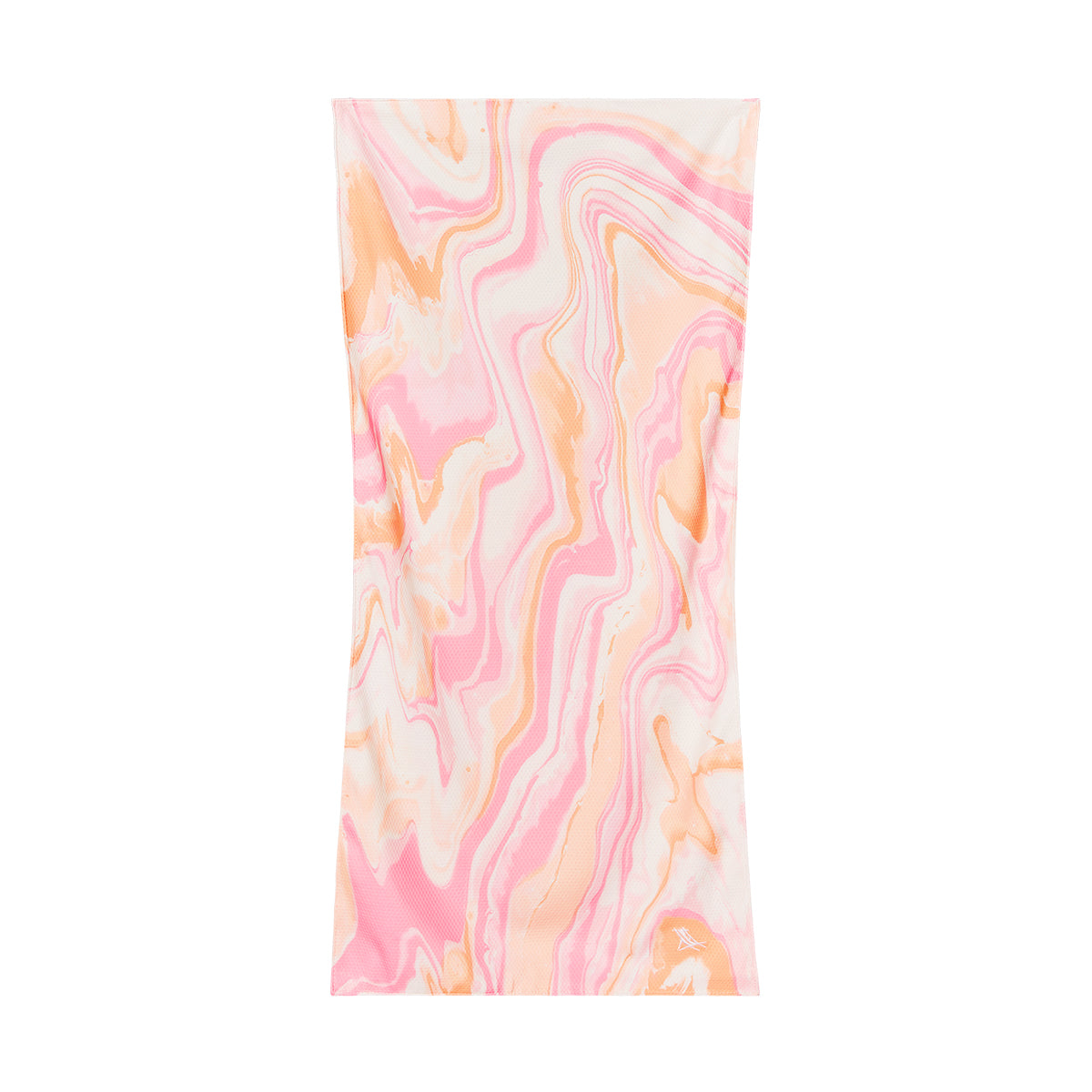 Cooling Towel Marble Collection Peach Melba