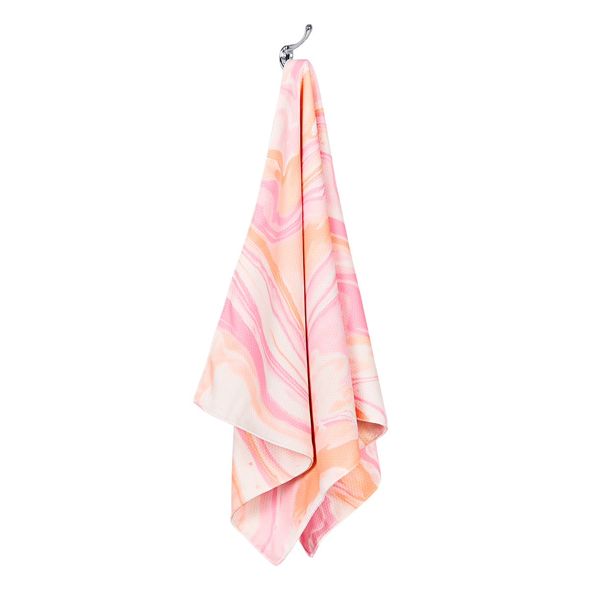 Cooling Towel Marble Collection Peach Melba