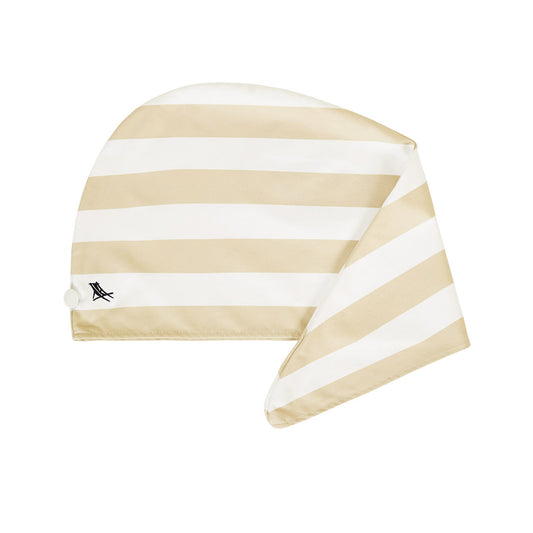 Dock & Bay Hair Wrap Cabana Collection Bora Bora Beige 100% Recycled 100% Recycled