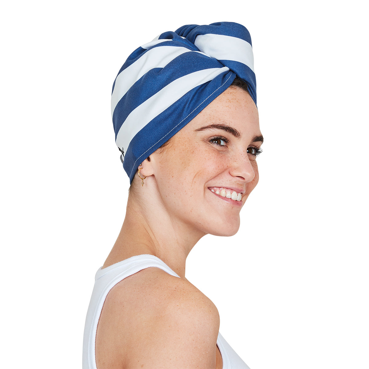 Hair Wrap Cabana Collection Whitsunday Blue