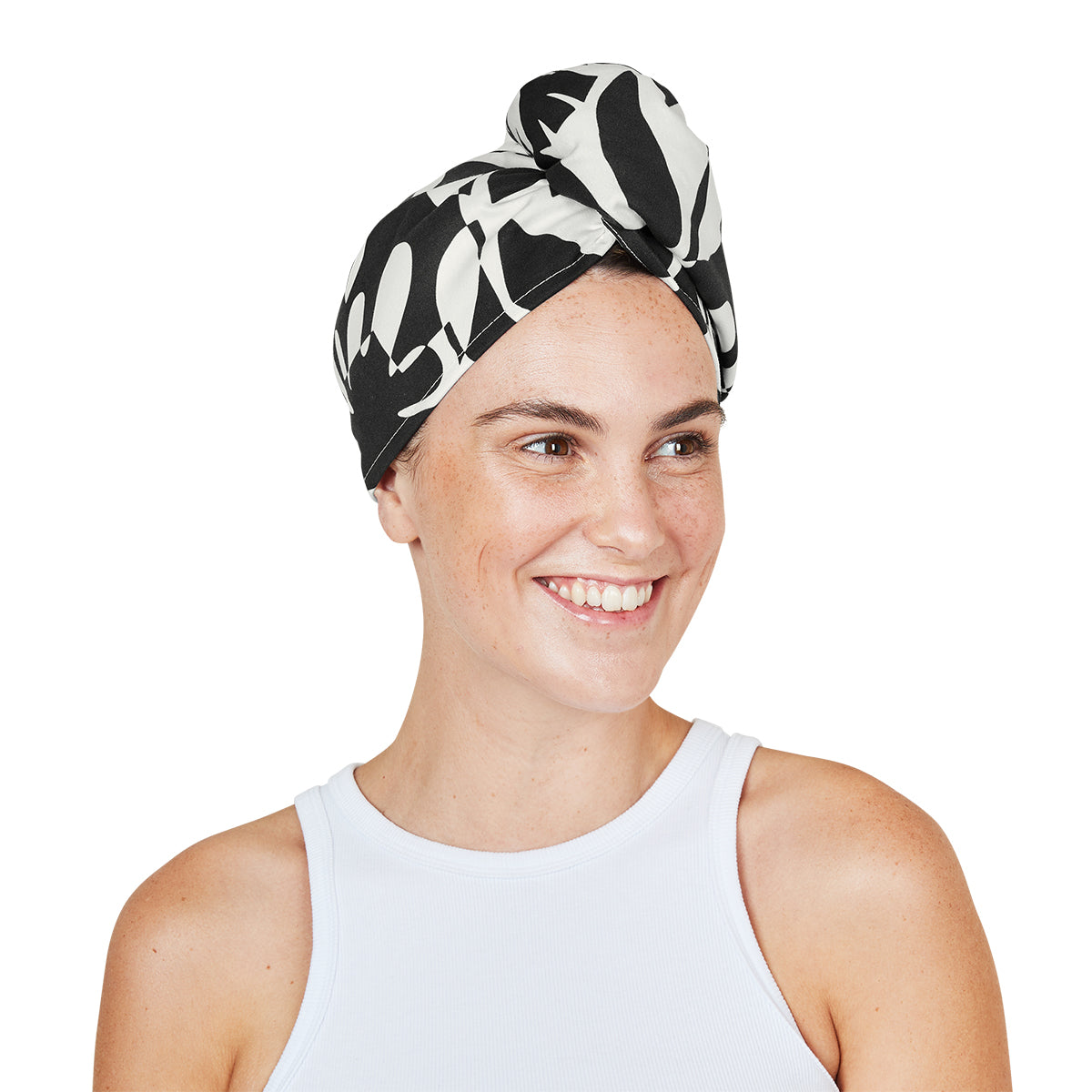 Hair Wrap Collection Midnight Monochrome