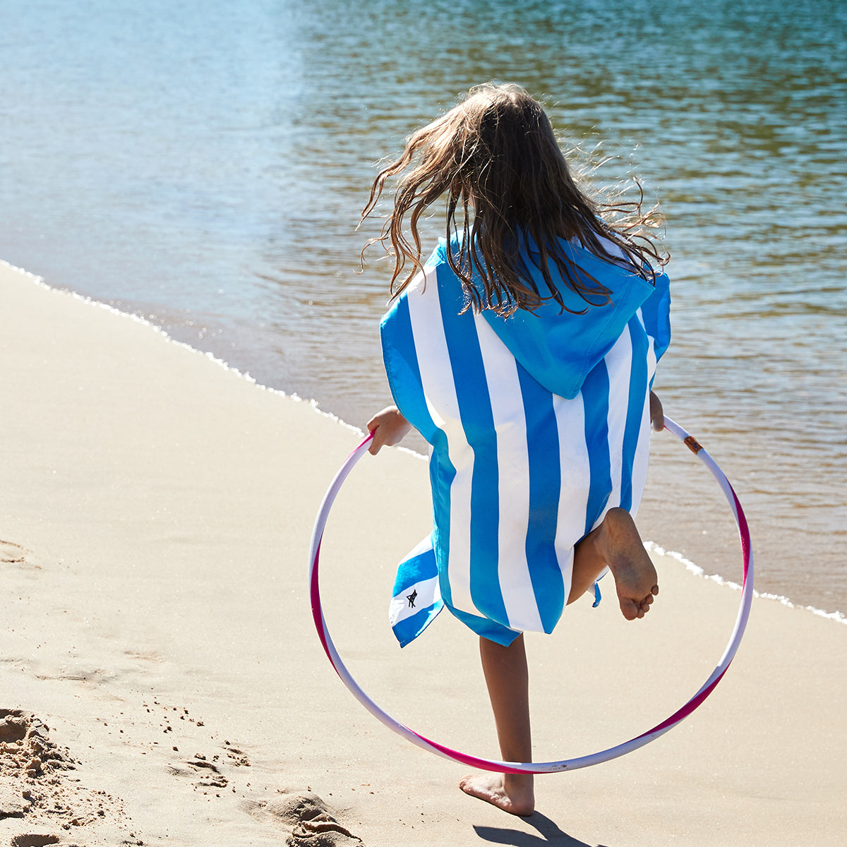 Poncho Kids Cabana Collection Bondi Blue