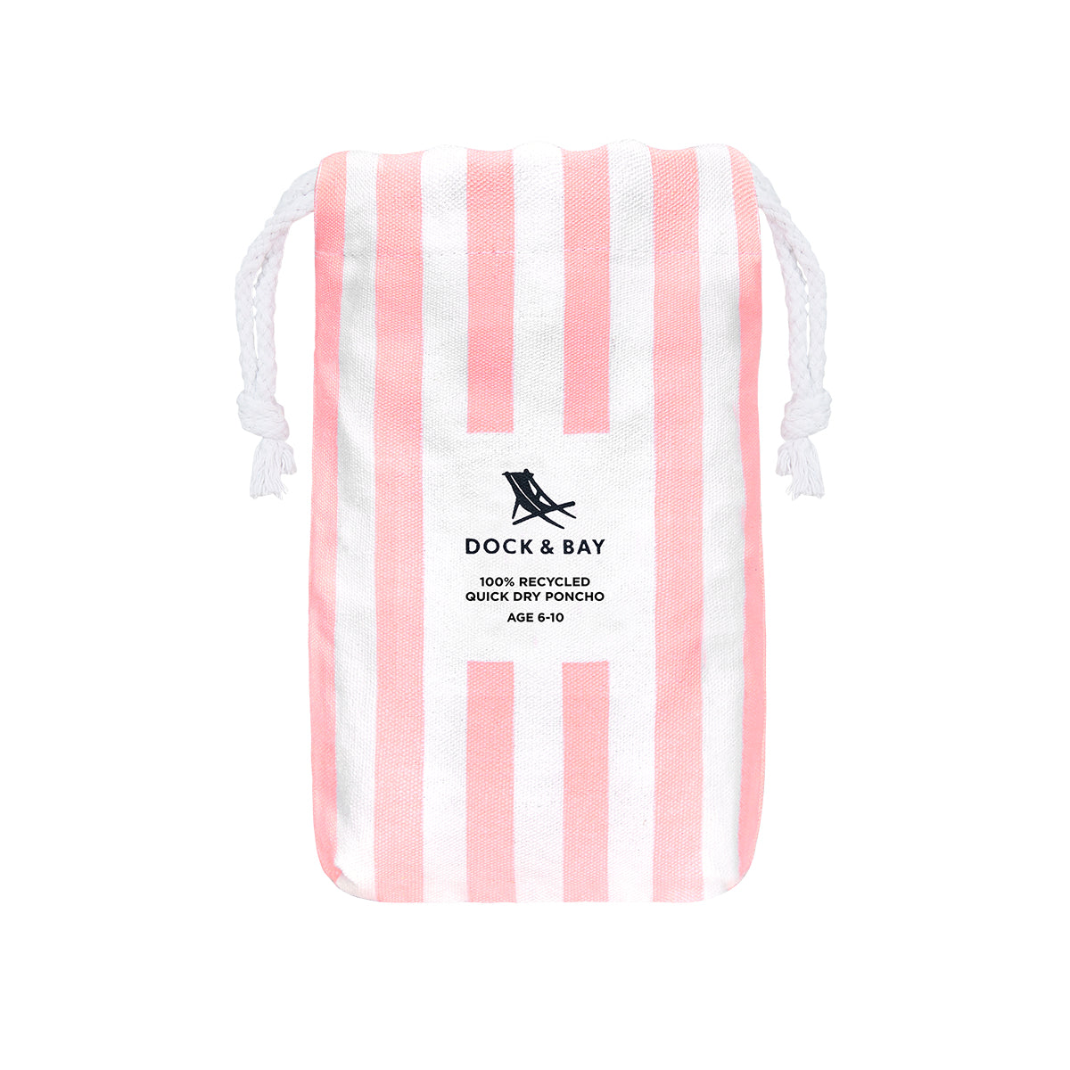 Poncho Kids Cabana Collection Malibu Pink