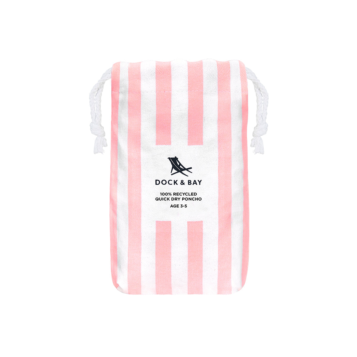 Poncho Kids Cabana Collection Malibu Pink