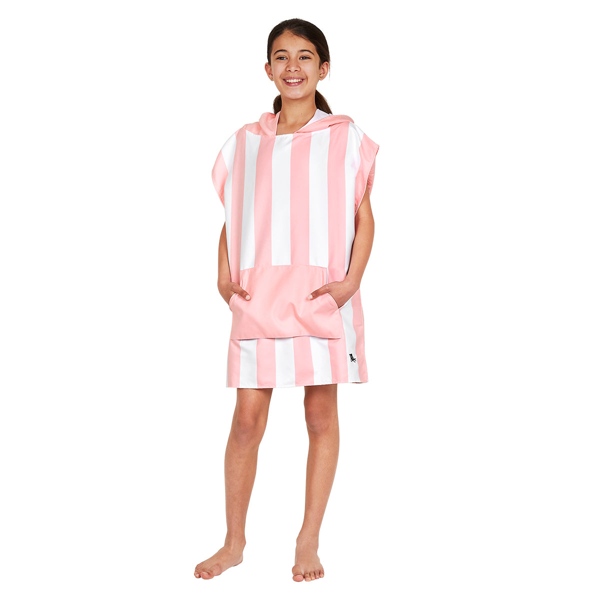 Poncho Kids Cabana Collection Malibu Pink