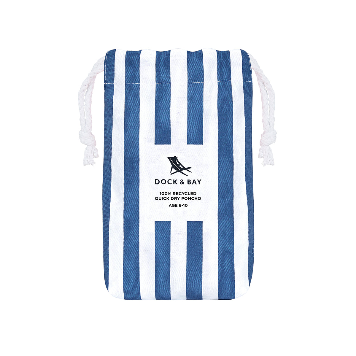 Poncho Kids Cabana Collection Whitsunday Blue