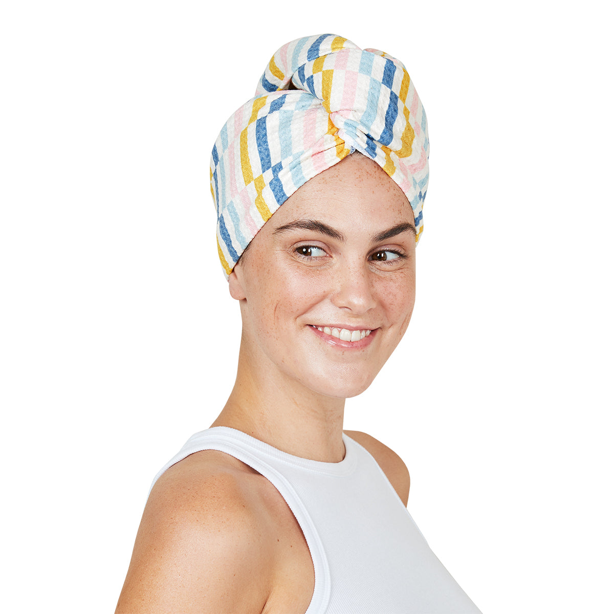 Dock & Bay Waffle Hair Wrap Boardwalk Parade 100% Recycled 100% Recycled