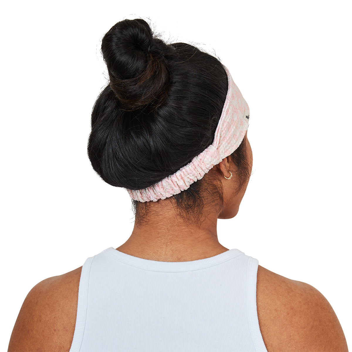 Waffle SPA Head Band Diamond Pink