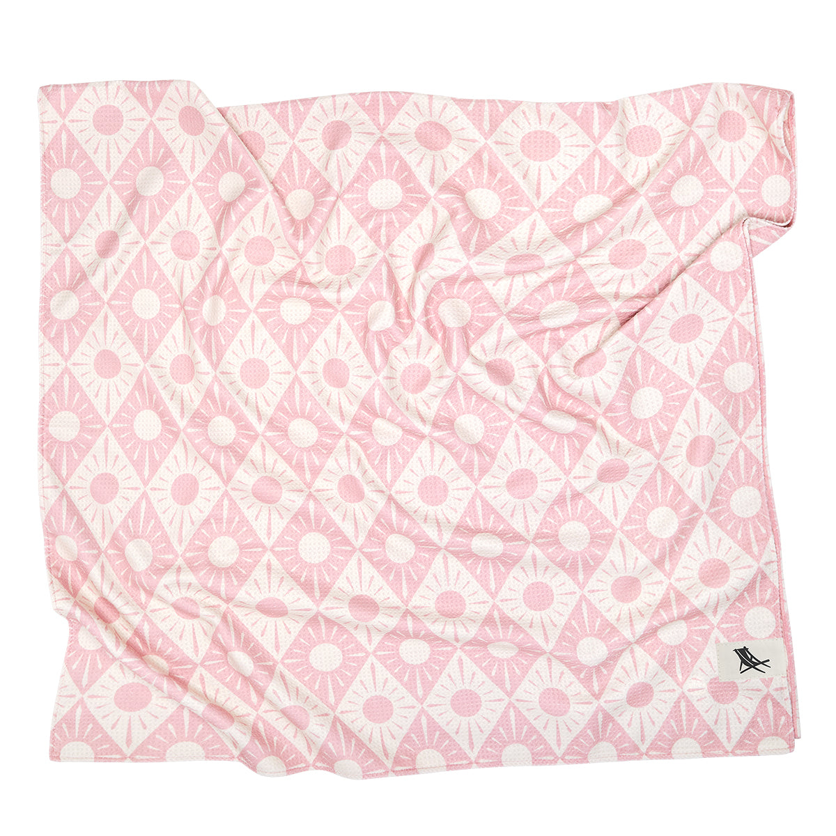 Waffle Towel XL Diamond Pink