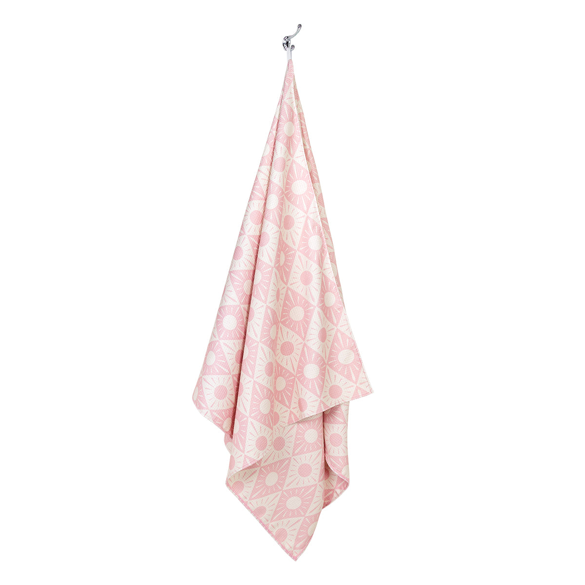 Waffle Towel XL Diamond Pink