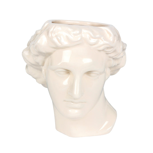 DOIY Greek Series Apollo Vase White