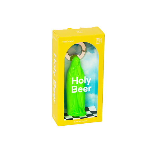 DOIY Bottle Opener Holy Beer Green