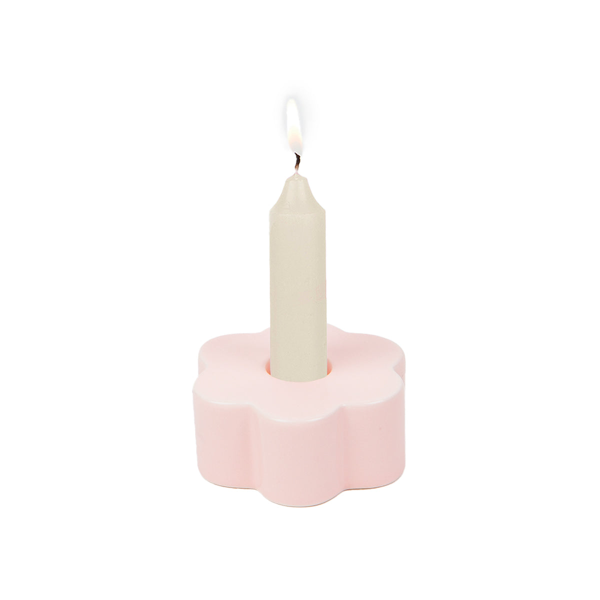 Daisy Candle Holder Pink