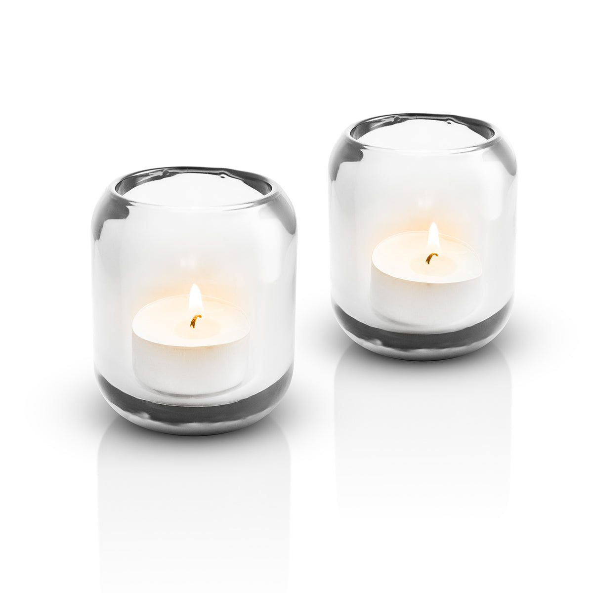 Acorn Tealight Holder (2pcs) Clear