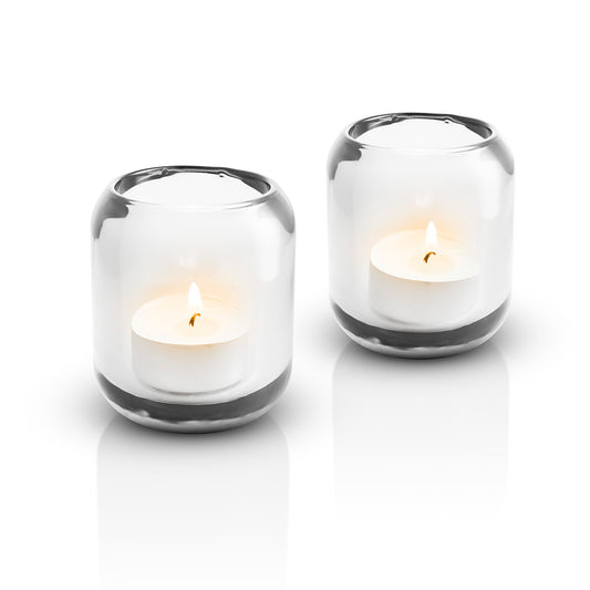 Acorn Tealight Holder (2pcs) Clear