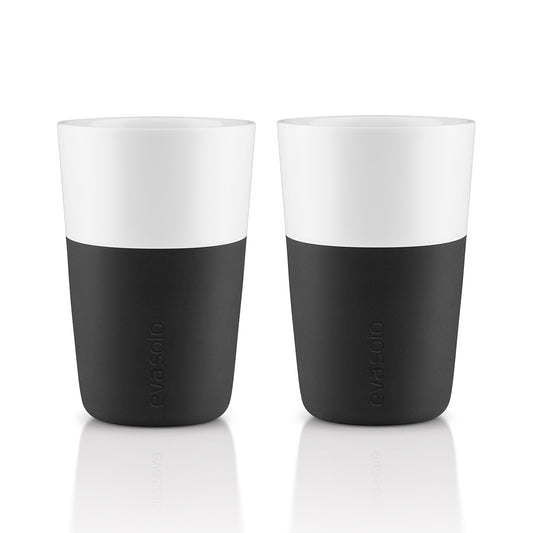 Coffee Tumbler Cafe Latte (2pcs) Black