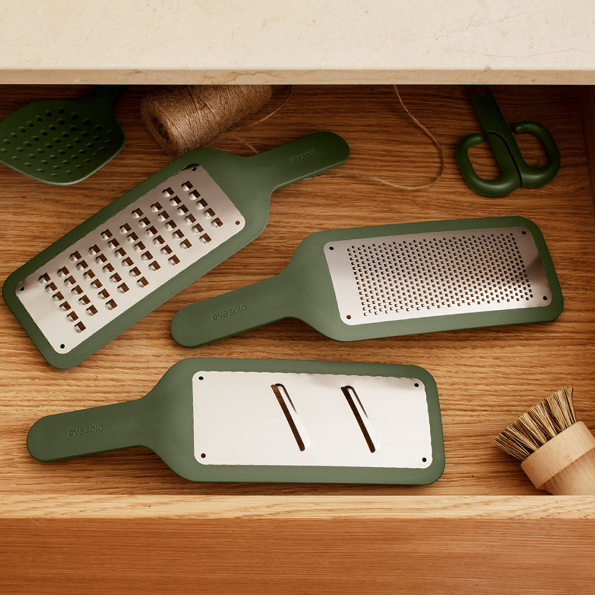 Green Tool Grater Slicer