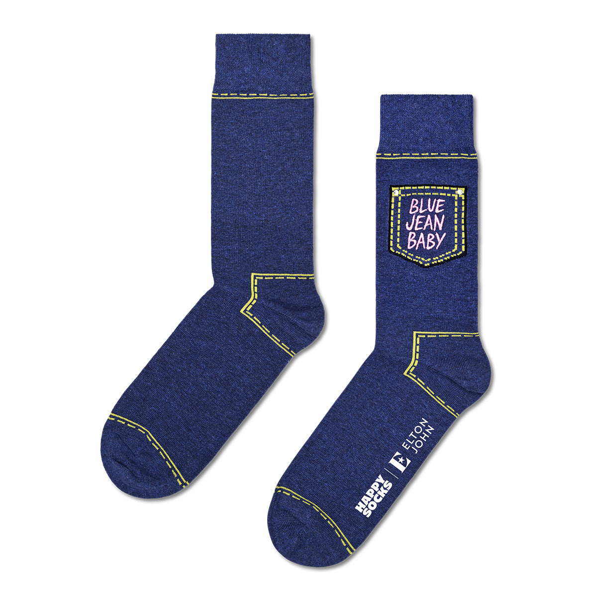 Happy Socks Elton John Blue Jean Baby Sock (000672)