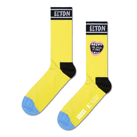 Elton John The Bitch Is Back Sock (000667)