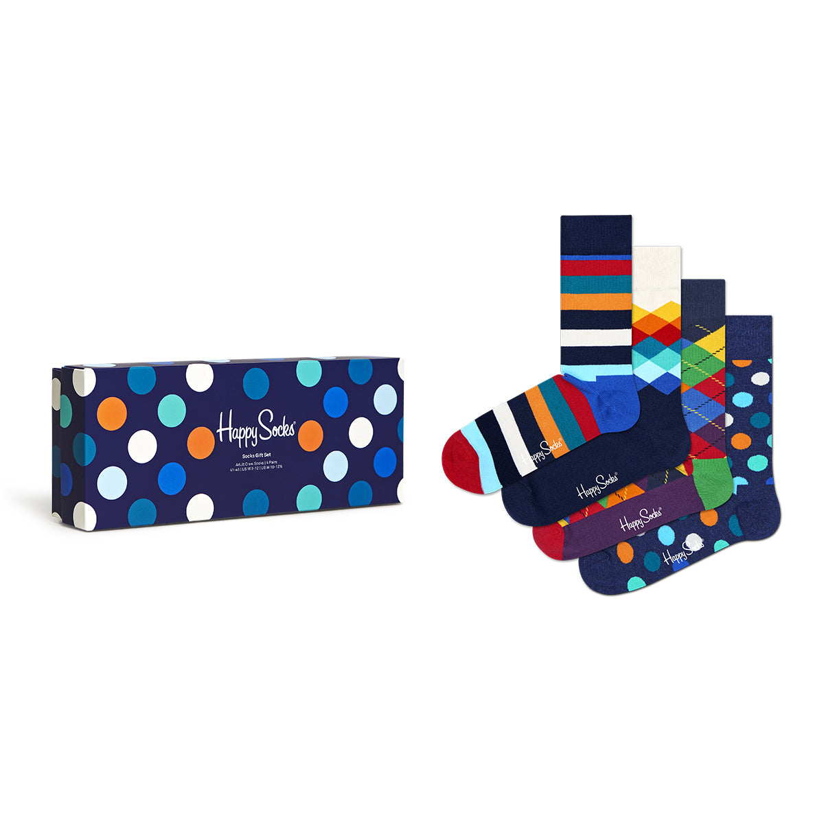 Gift Set Classic Multi-Colour (6050) 4-Pack | Happy Socks | Shop UNTIL ...