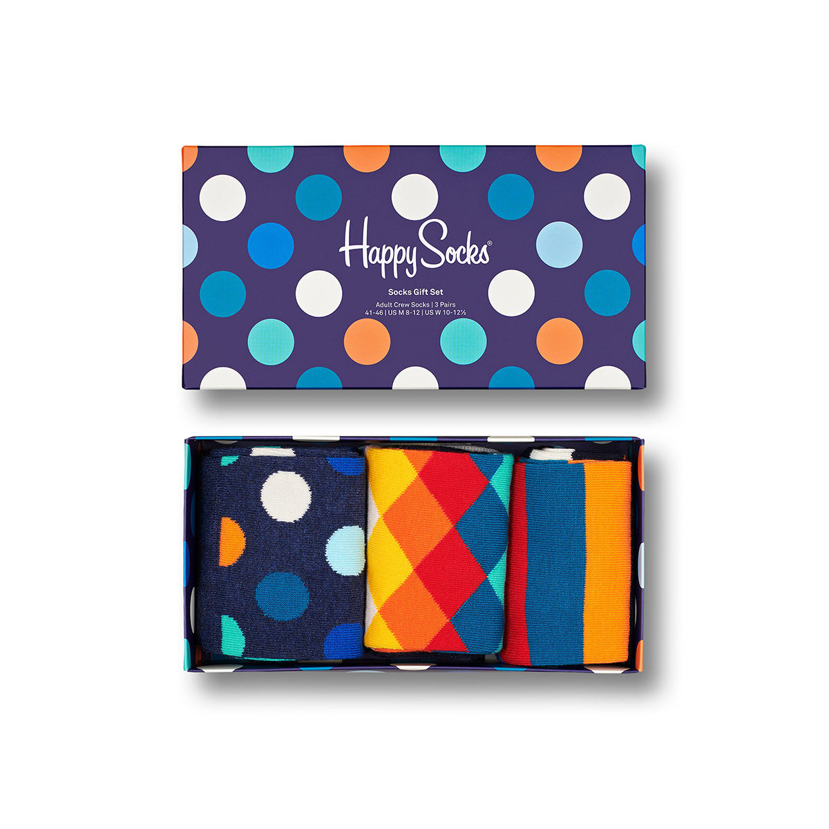 Happy Socks Gift Set Classic Multi-colour (6000) 3-Pack