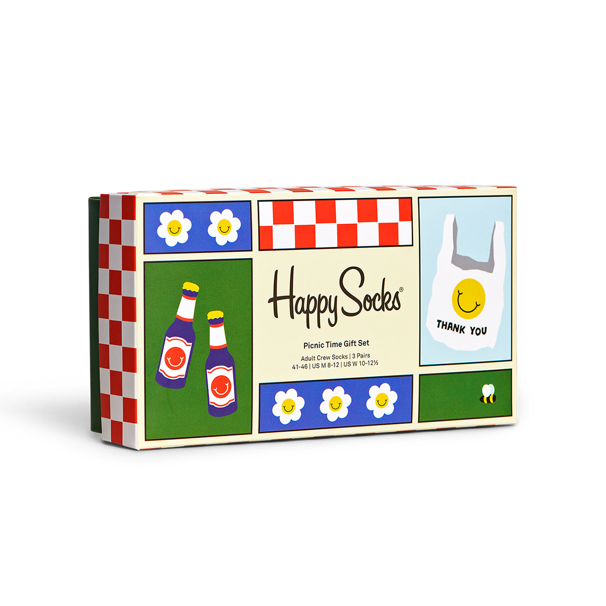 Happy Socks Gift Set Picnic Time (6300) Socks 3-Pack