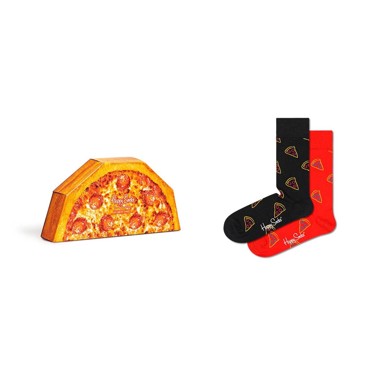 Happy Socks Gift Set Pizza Socks (200) 2-Pack