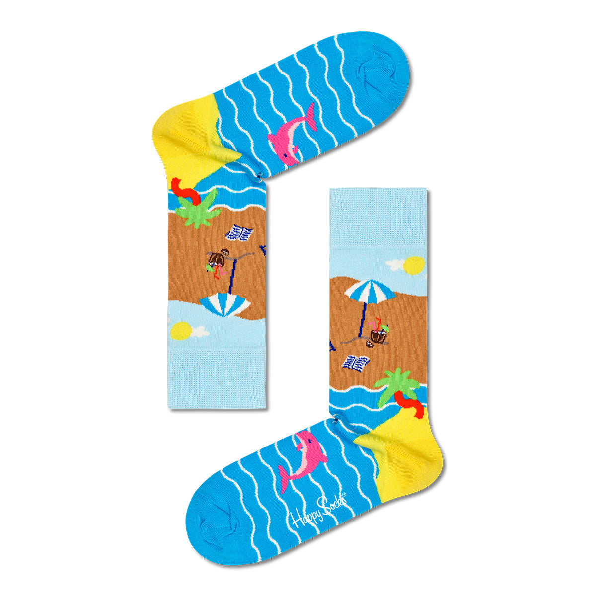 Happy Socks Gift Set Wish You Were Here (2200) Socks 2-Pack