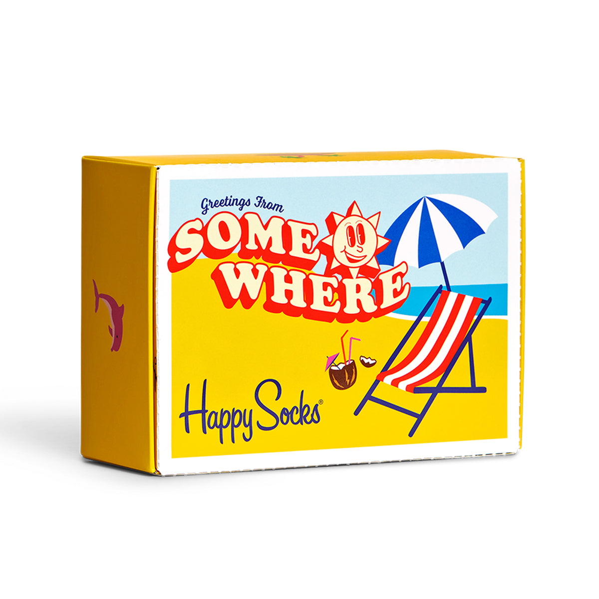 Happy Socks Gift Set Wish You Were Here (2200) Socks 2-Pack