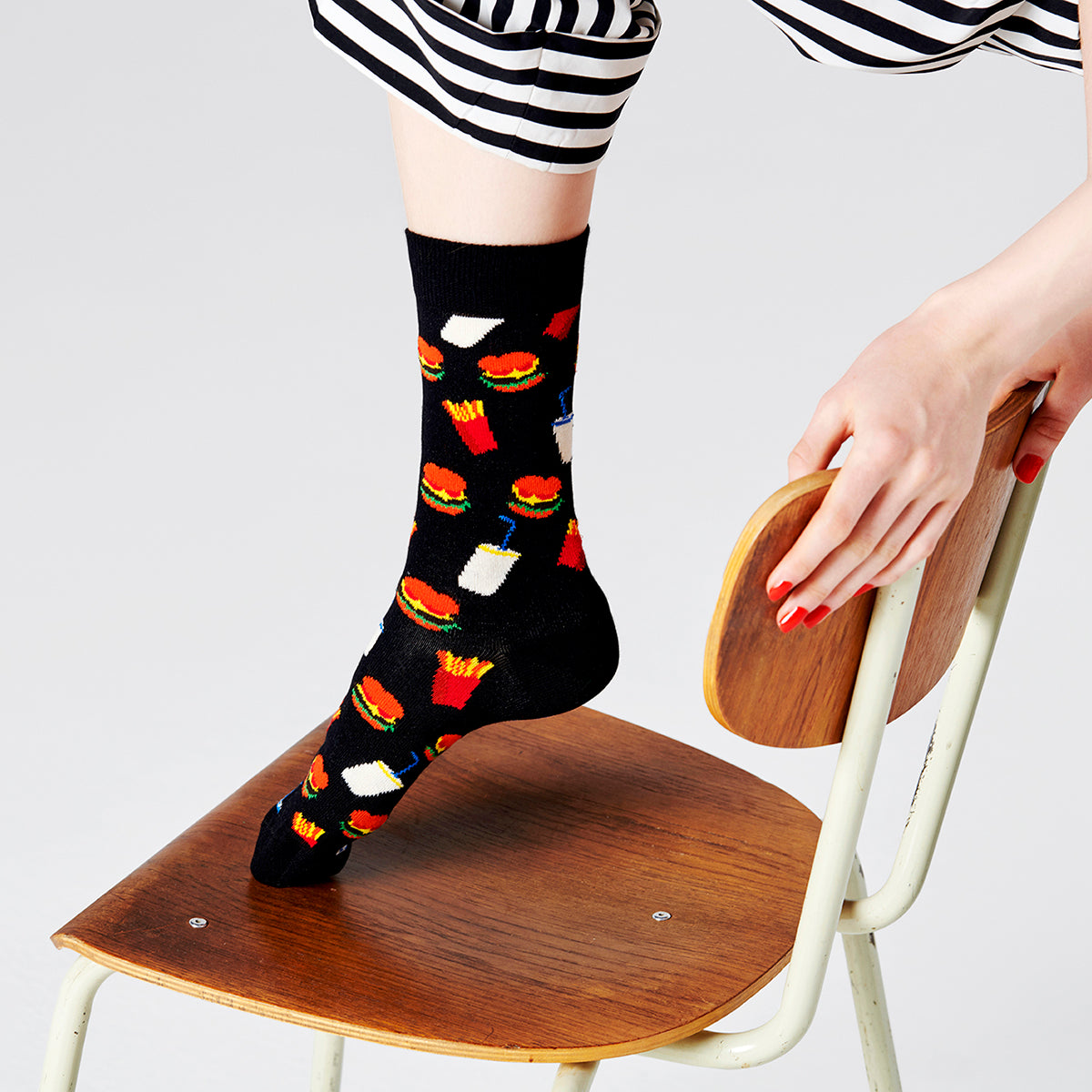 Happy Socks Hamburger Sock (9000)