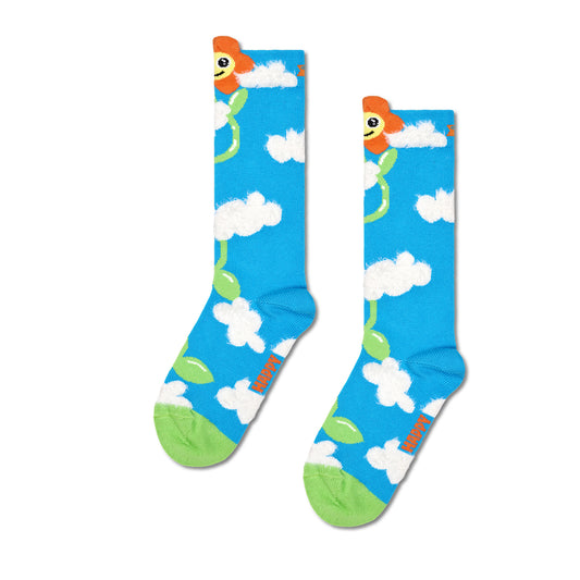 Kids Growing Flower Knee High Sock (6700)