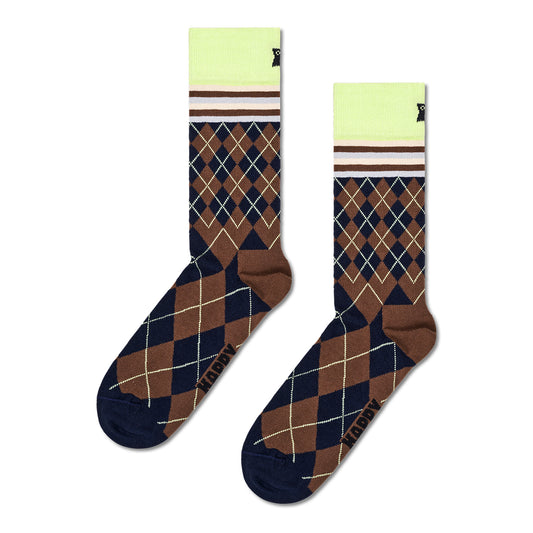 Mixed Argyle Sock (6500)