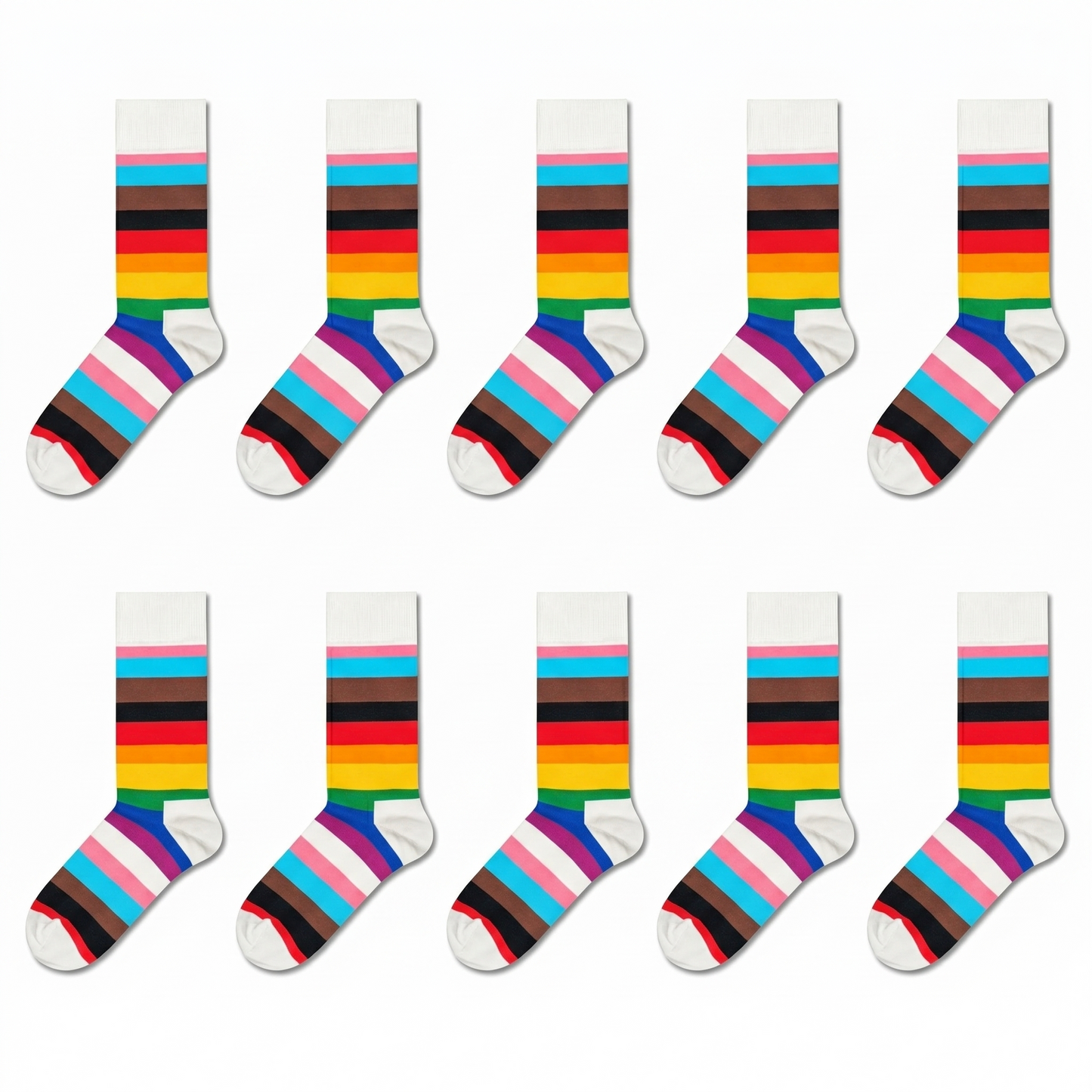 Pride Stripe Sock 5 Pairs
