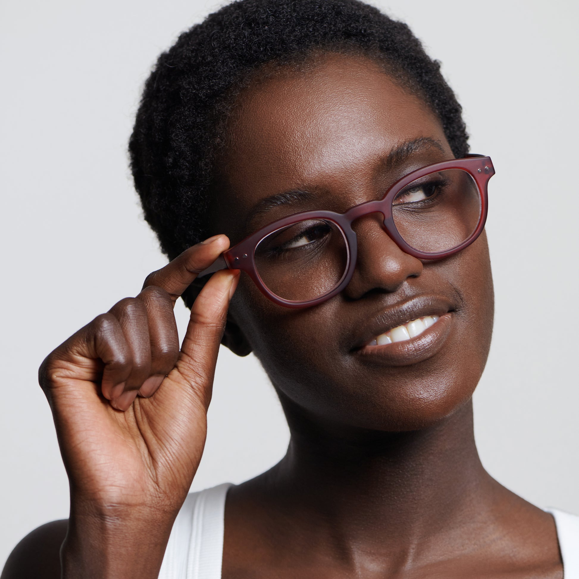 IZIPIZI Reading Collection C Cherry Red