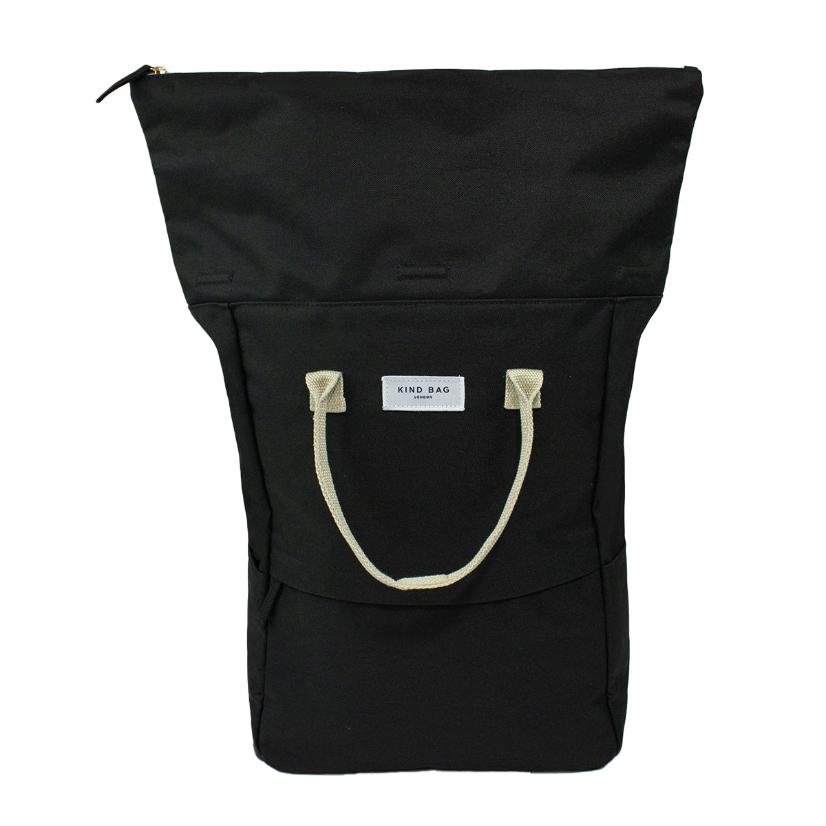 Kind Bag Backpack Large Pebble Black