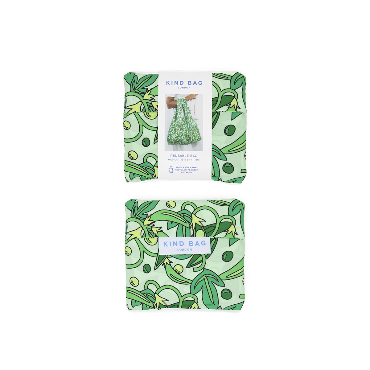 Reusable Bag Medium Peas