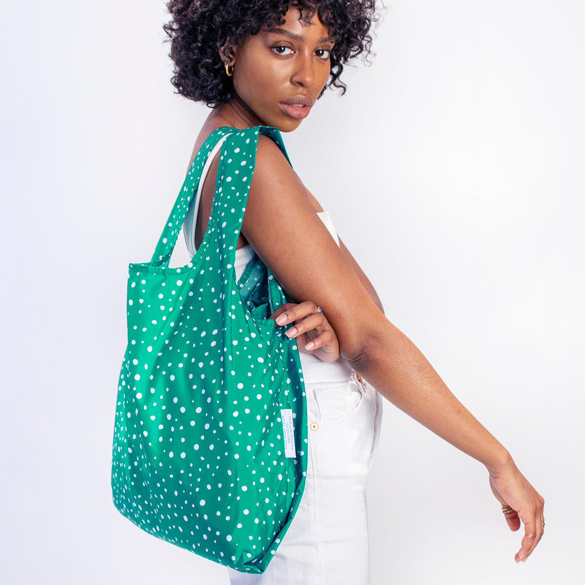 Reusable Bag Medium PolkaDots