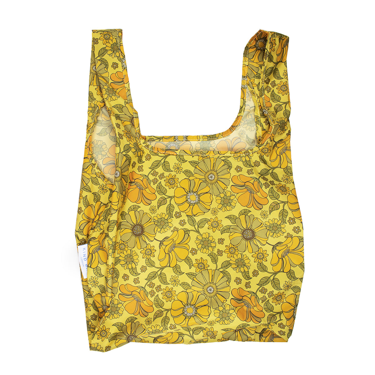 Reusable Bag Medium Retro Flowers