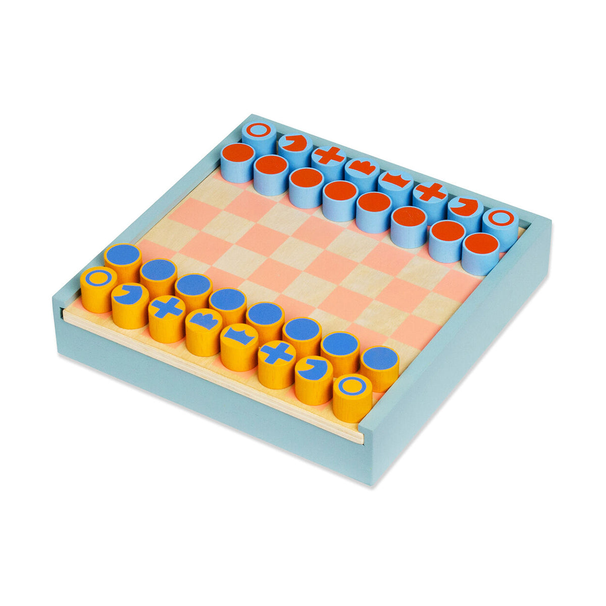 MoMA Chess & Checkers Set