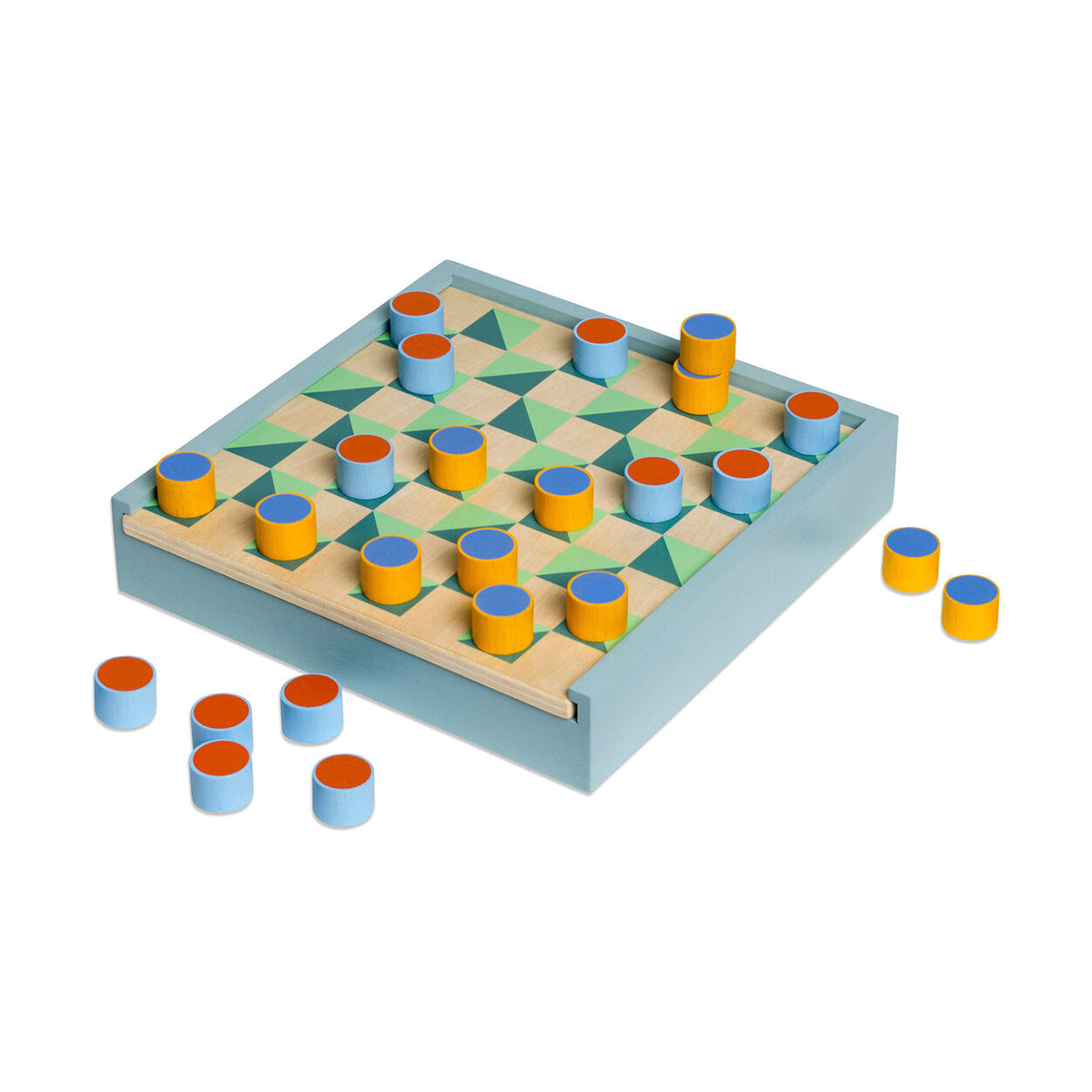 MoMA Chess & Checkers Set